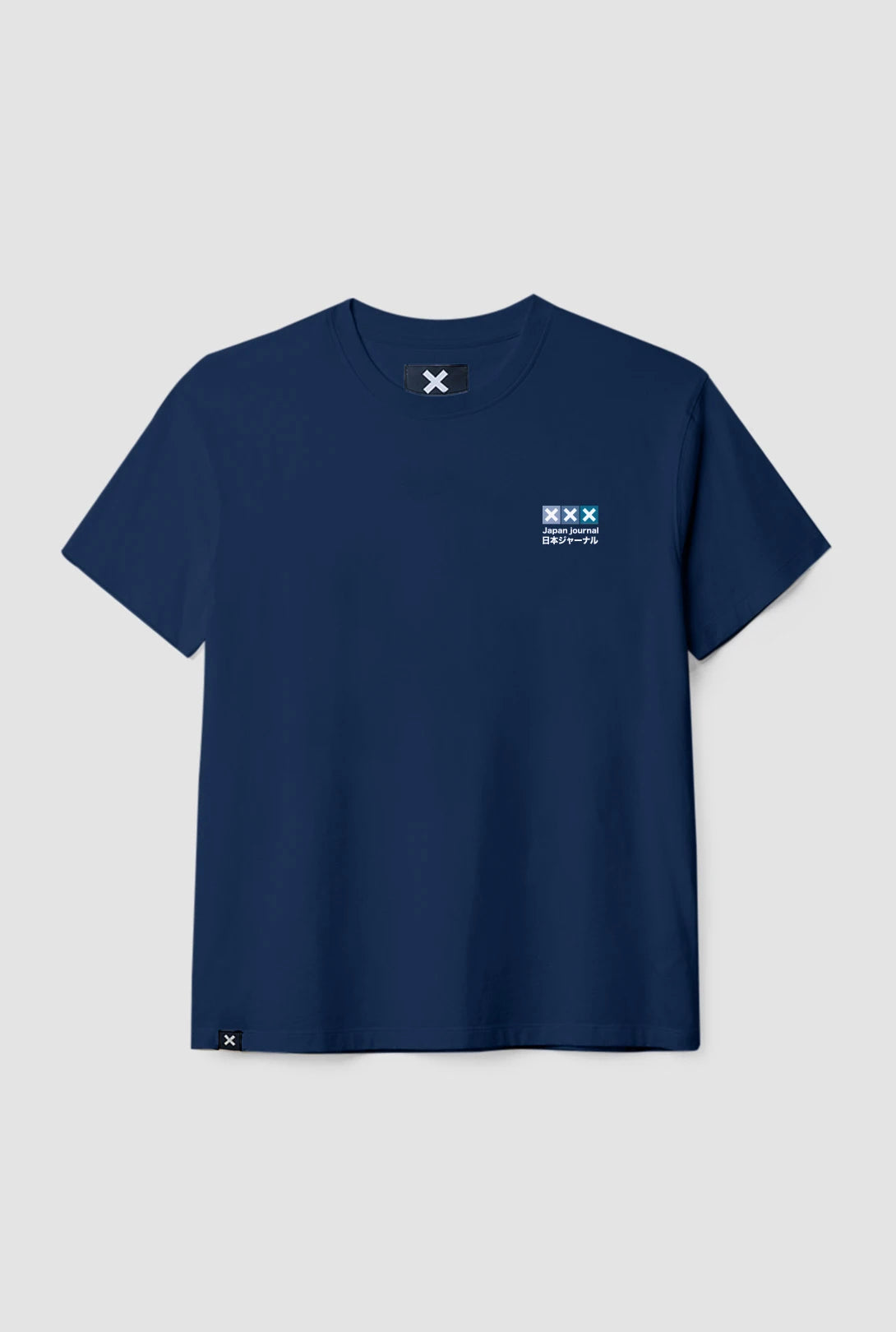 NAVY SQUARE TEE