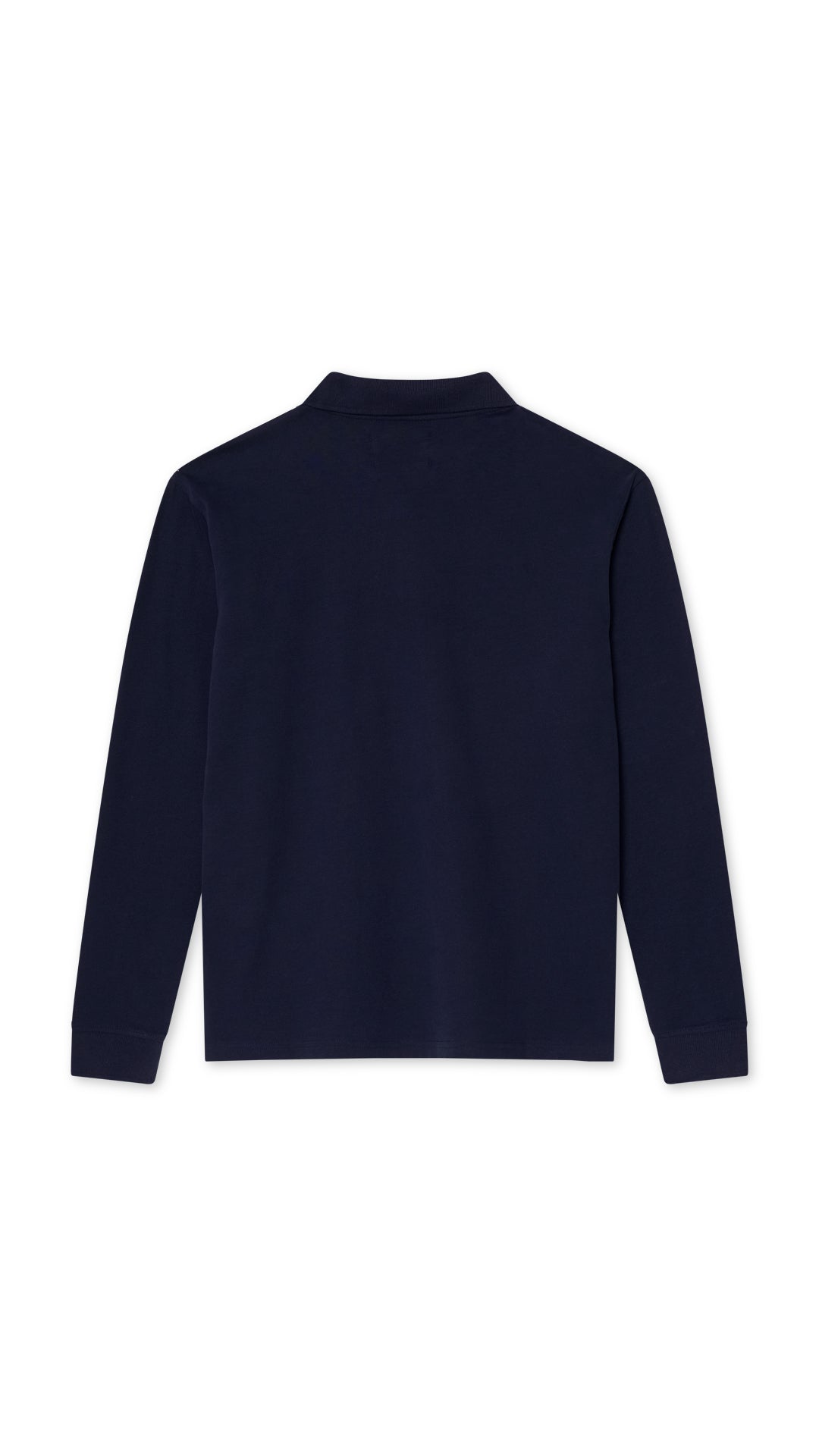 NAVY BLISS LS POLO