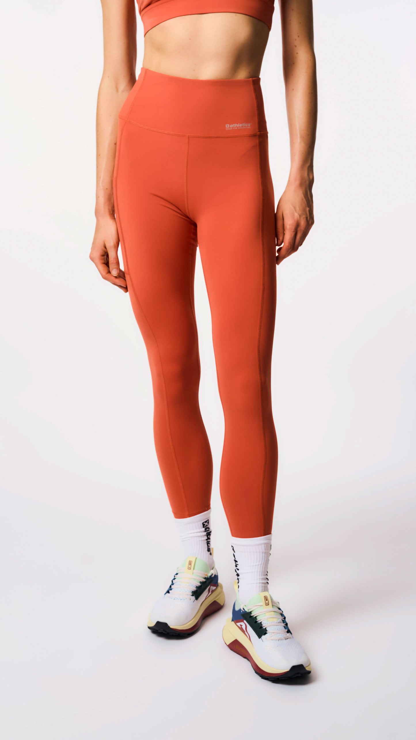 VOLCANO RED ACTIVE WOMAN LEGGINGS