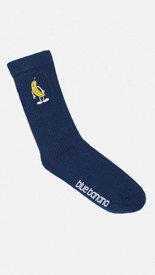 NAVY BANANA SOCKS