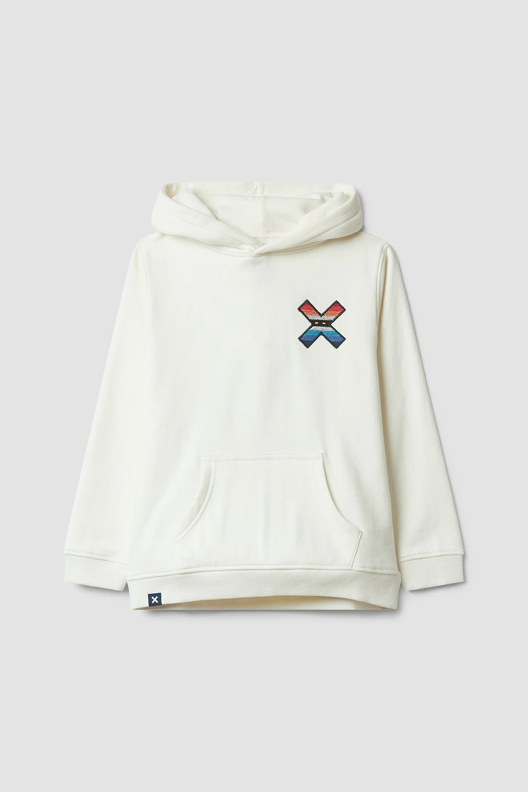 SUDADERA CON CAPUCHA KIDS CLASSIC BLANCO ROTO