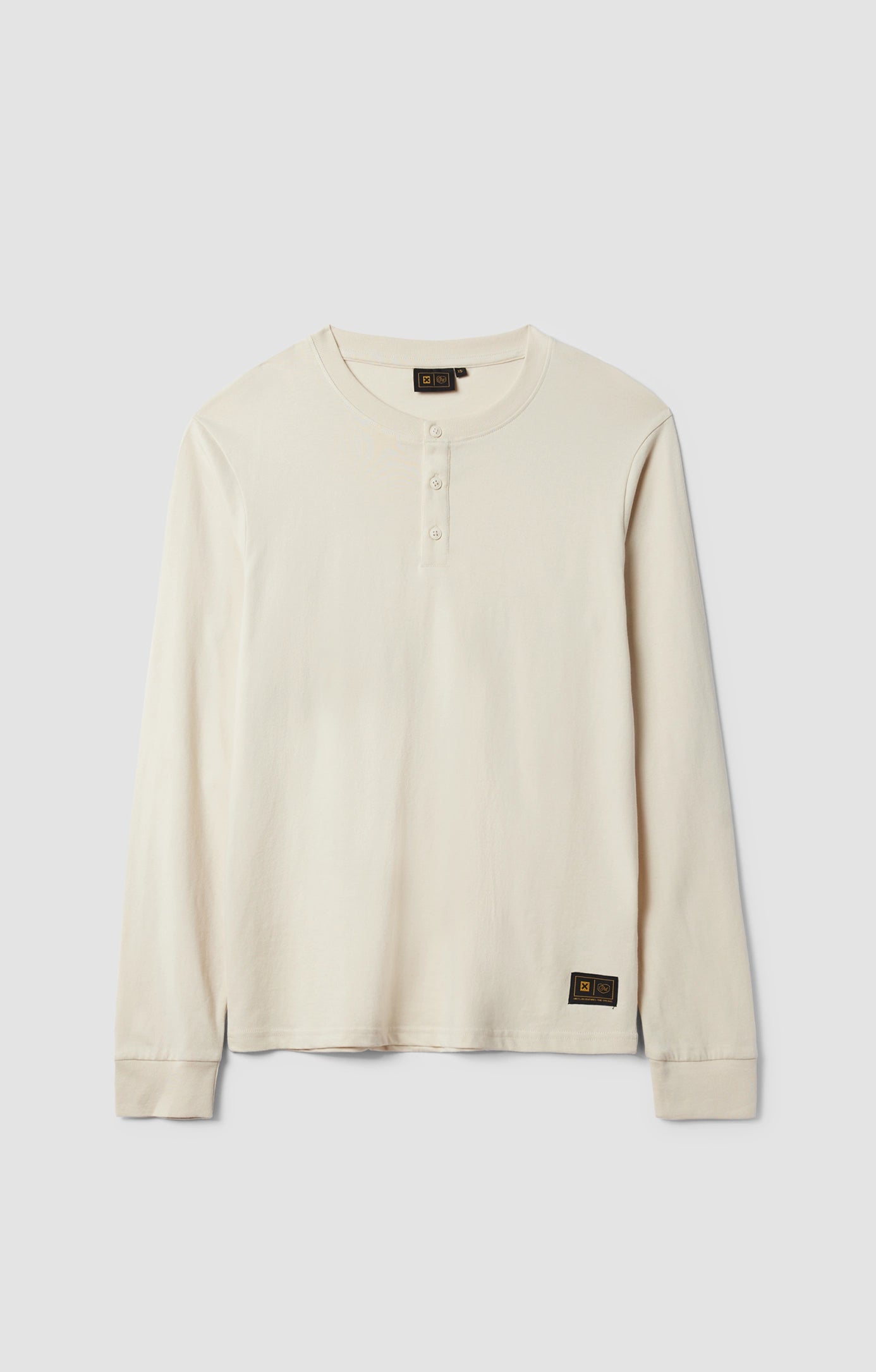 CAMISETA MANGA LARGA BASIC PREMIUM CRD BLANCO ROTO