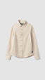 ECRU LINEN KIDS SHIRT