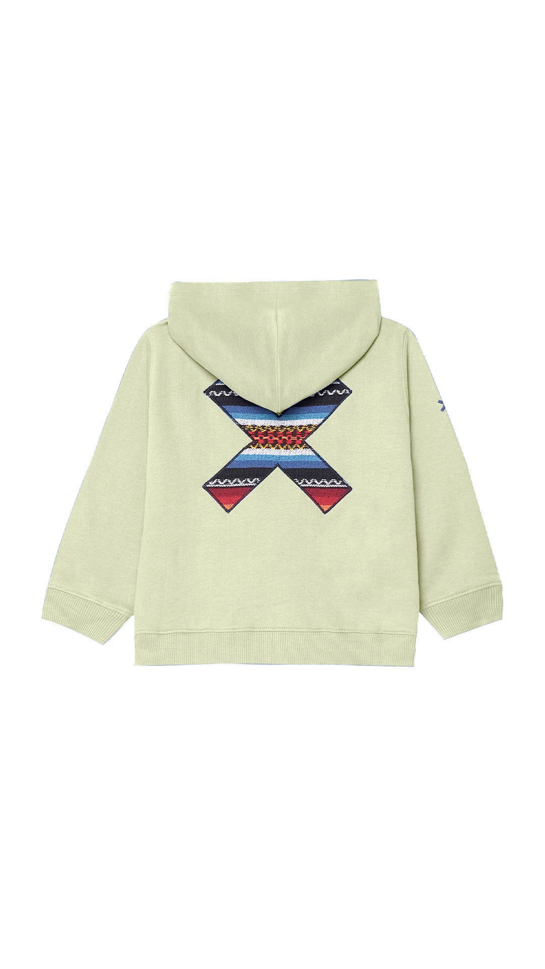SUDADERA CON CAPUCHA KIDS CLASSIC PISTACHO