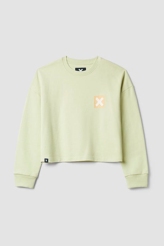 SUDADERA MUJER NATURE PISTACHO