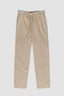 CAMEL POPLIN WOMAN STRAIGHT PANT