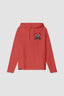 SUDADERA CON CAPUCHA CLASSIC ROJA