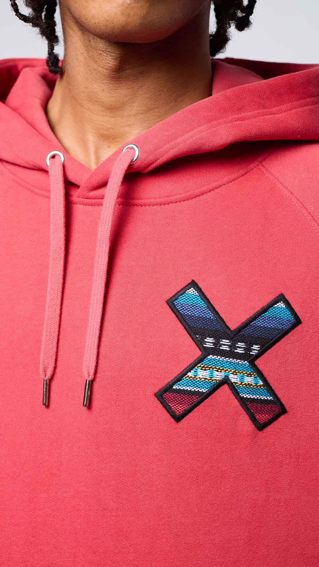 SUDADERA CON CAPUCHA CLASSIC ROJA