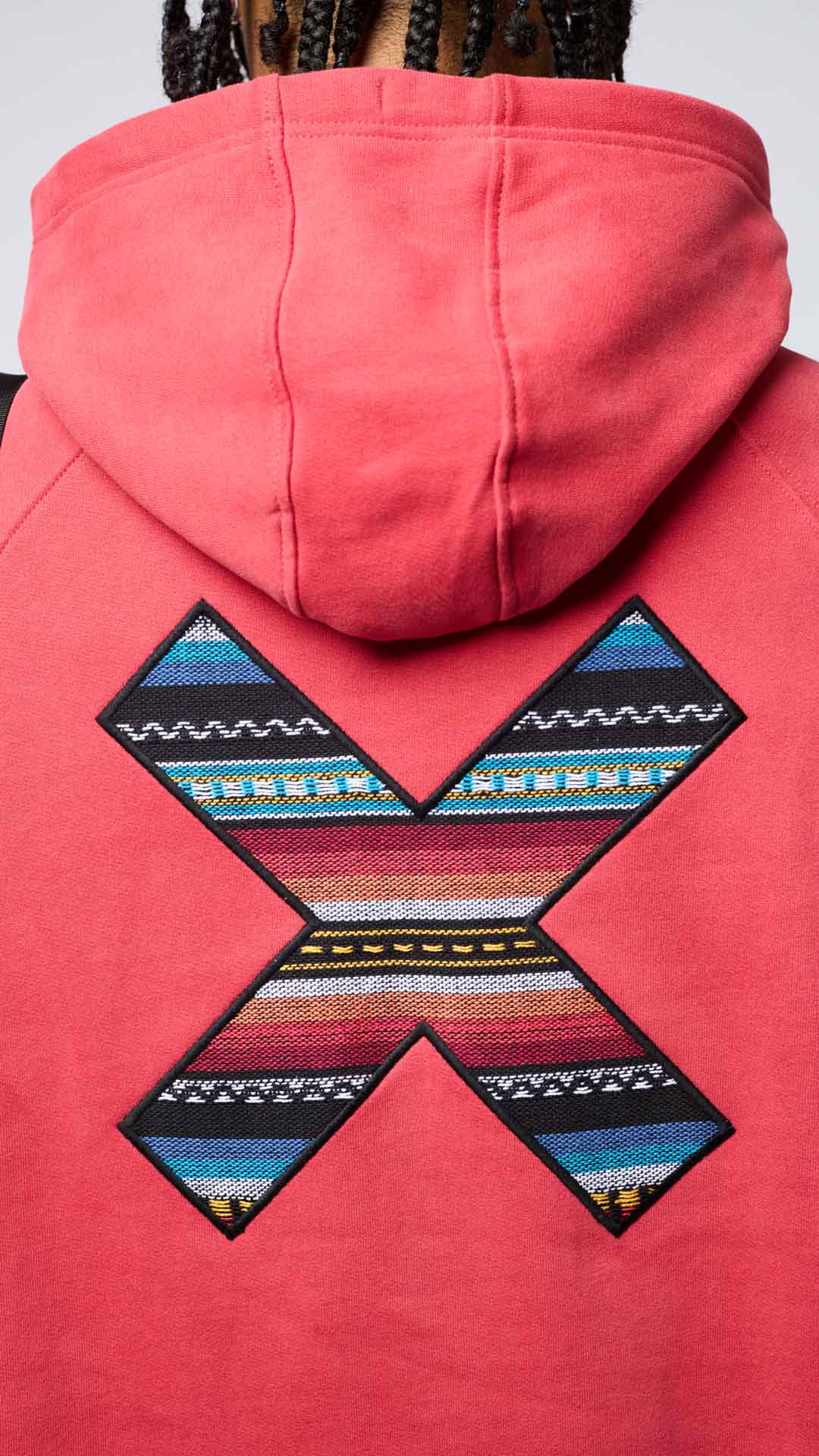 SUDADERA CON CAPUCHA CLASSIC ROJA