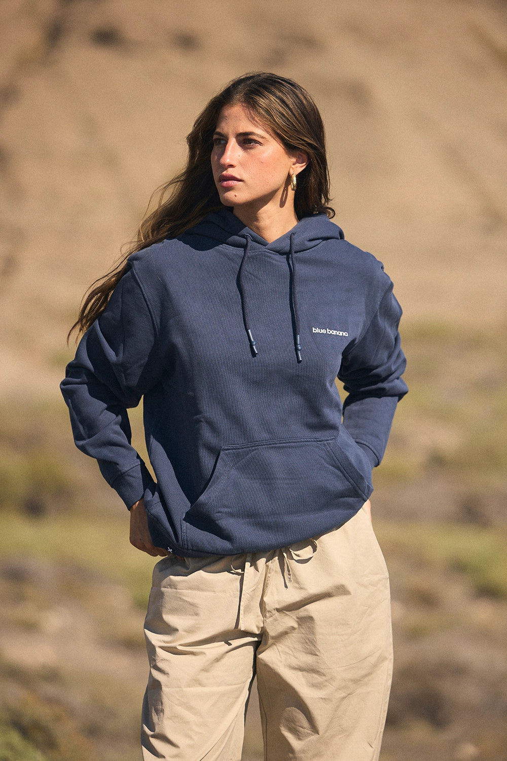 NAVY REEF HOODIE