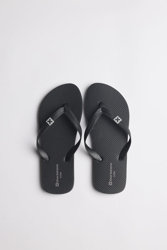 BLACK RILEY FLIP FLOPS