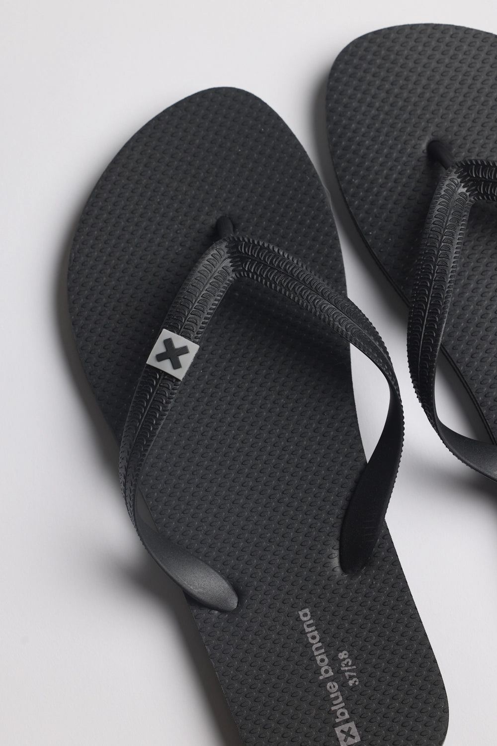 BLACK RILEY FLIP FLOPS
