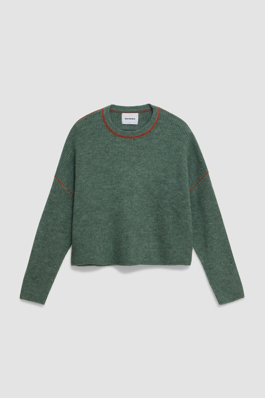 SAGE YARN WOMAN KNITTED SWEATER