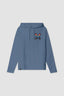 SUDADERA CON CAPUCHA CLASSIC SKY BLUE