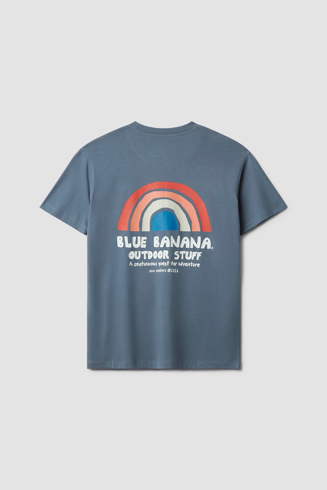 SKY BLUE RAINBOW TEE