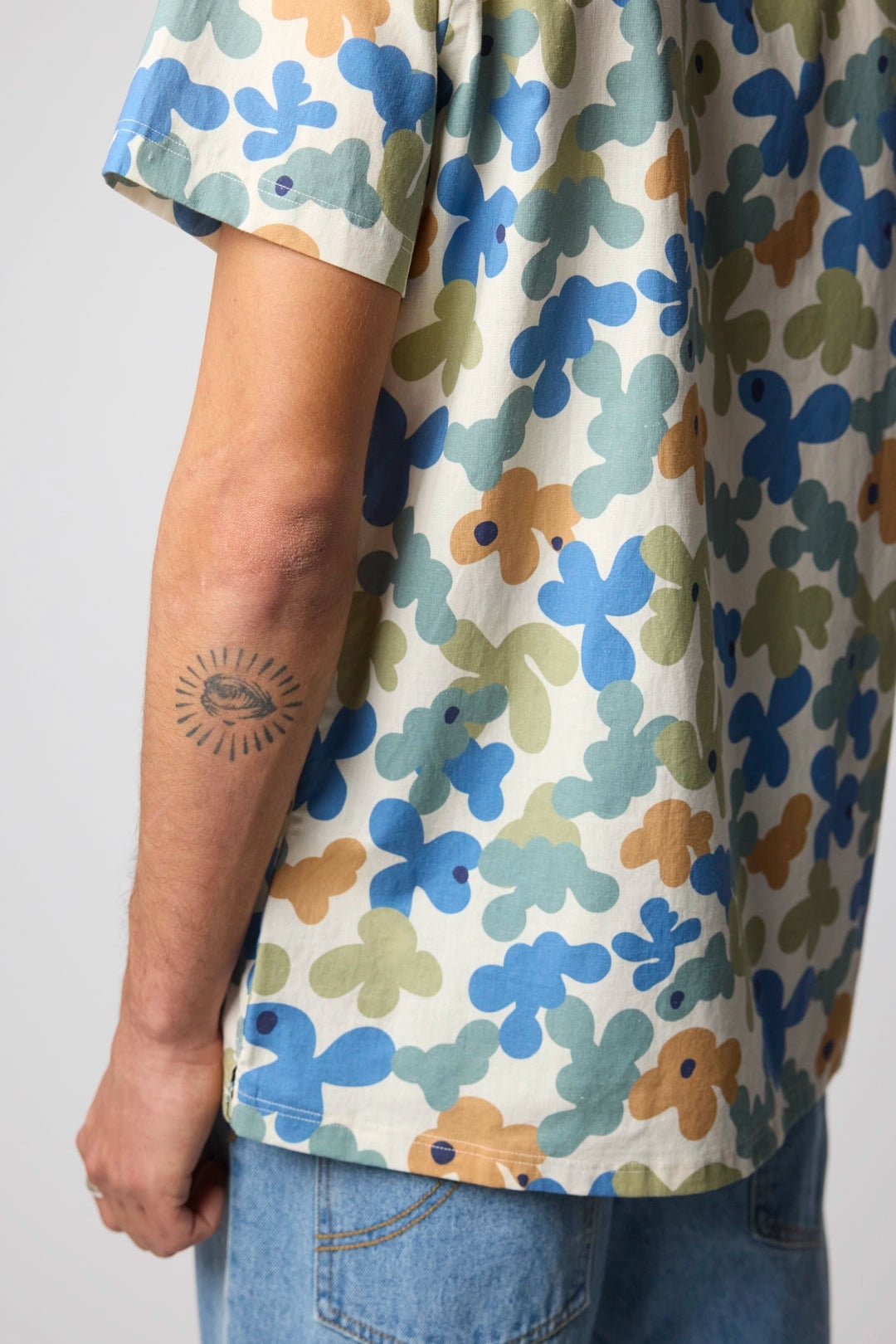 SKY BLUE BUBBLE SS SHIRT