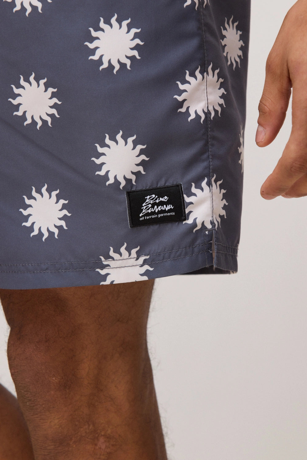 ANTHRACITE SOLEIL SWIMMING TRUNKS