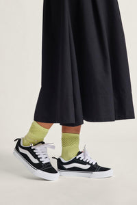 BLACK KNU SKOOL VANS SNEAKERS
