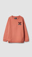 SUDADERA KIDS CLASSIC CORAL