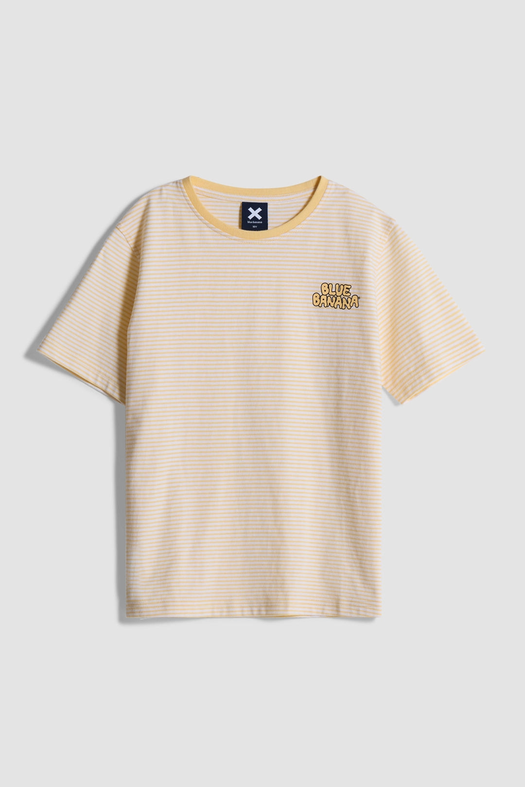 LIGHT YELLOW STRIPES KIDS TEE