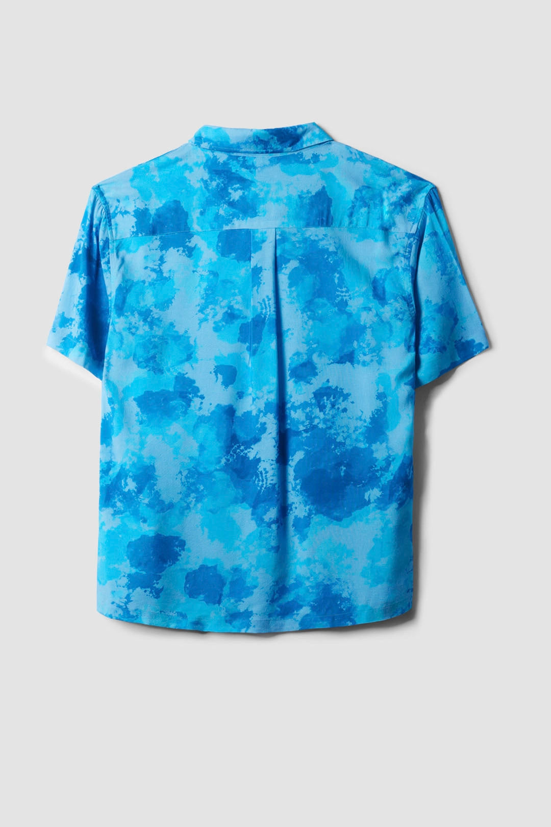 CAMISA MANGA CORTA MUJER LUCÍA AZUL