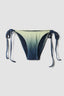 FADE NAVY CRINKLE WOMAN BIKINI BOTTOM