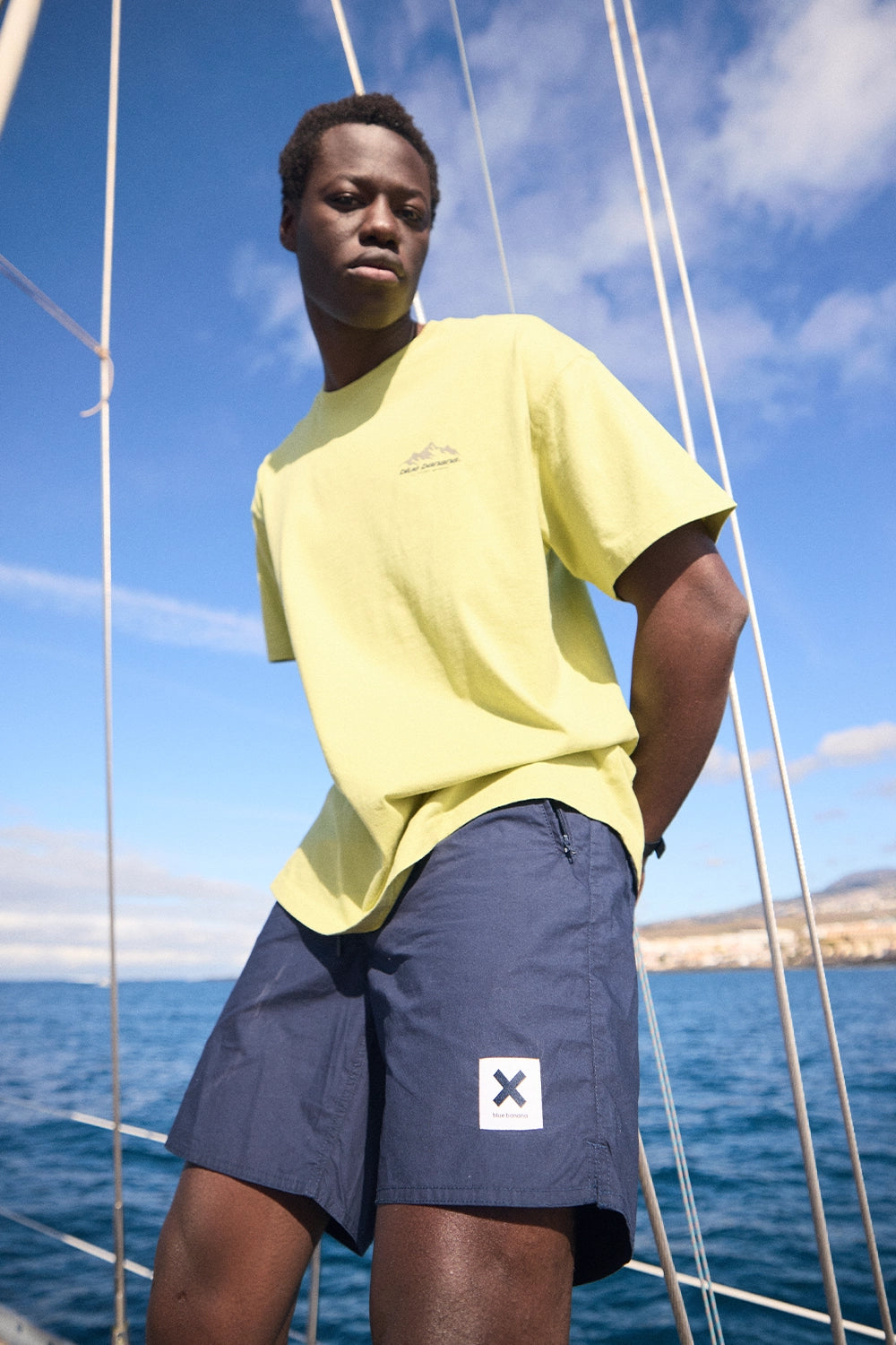 NAVY TIDE SHORTS