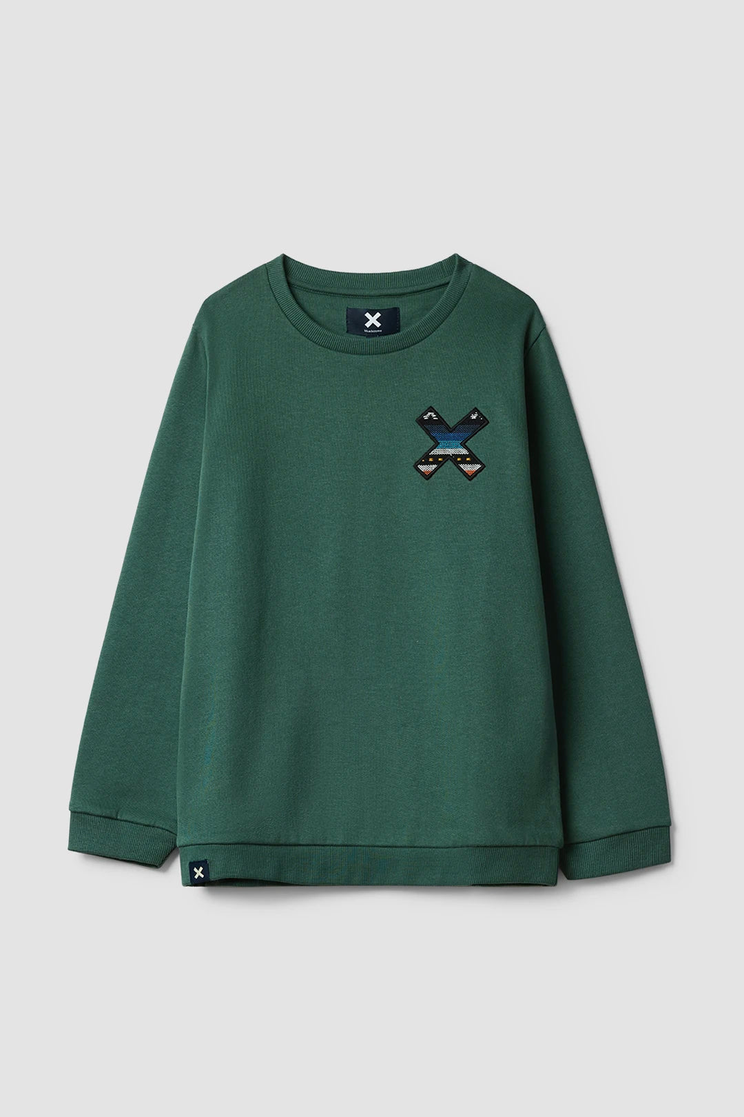SUDADERA KIDS CLASSIC TREKKING GREEN