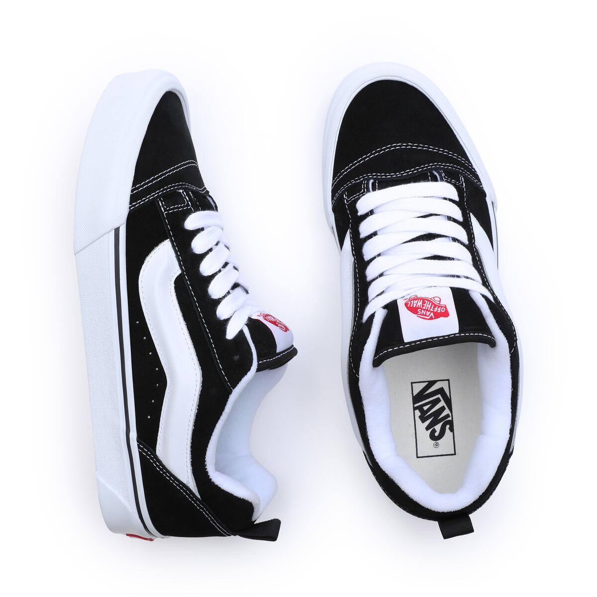BLACK KNU SKOOL VANS SNEAKERS