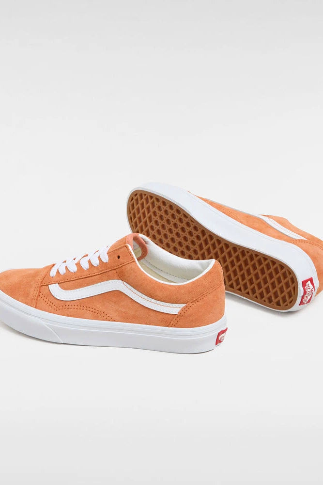 PIG SUEDE CARNELIAN OLD SKOOL VANS SNEAKERS