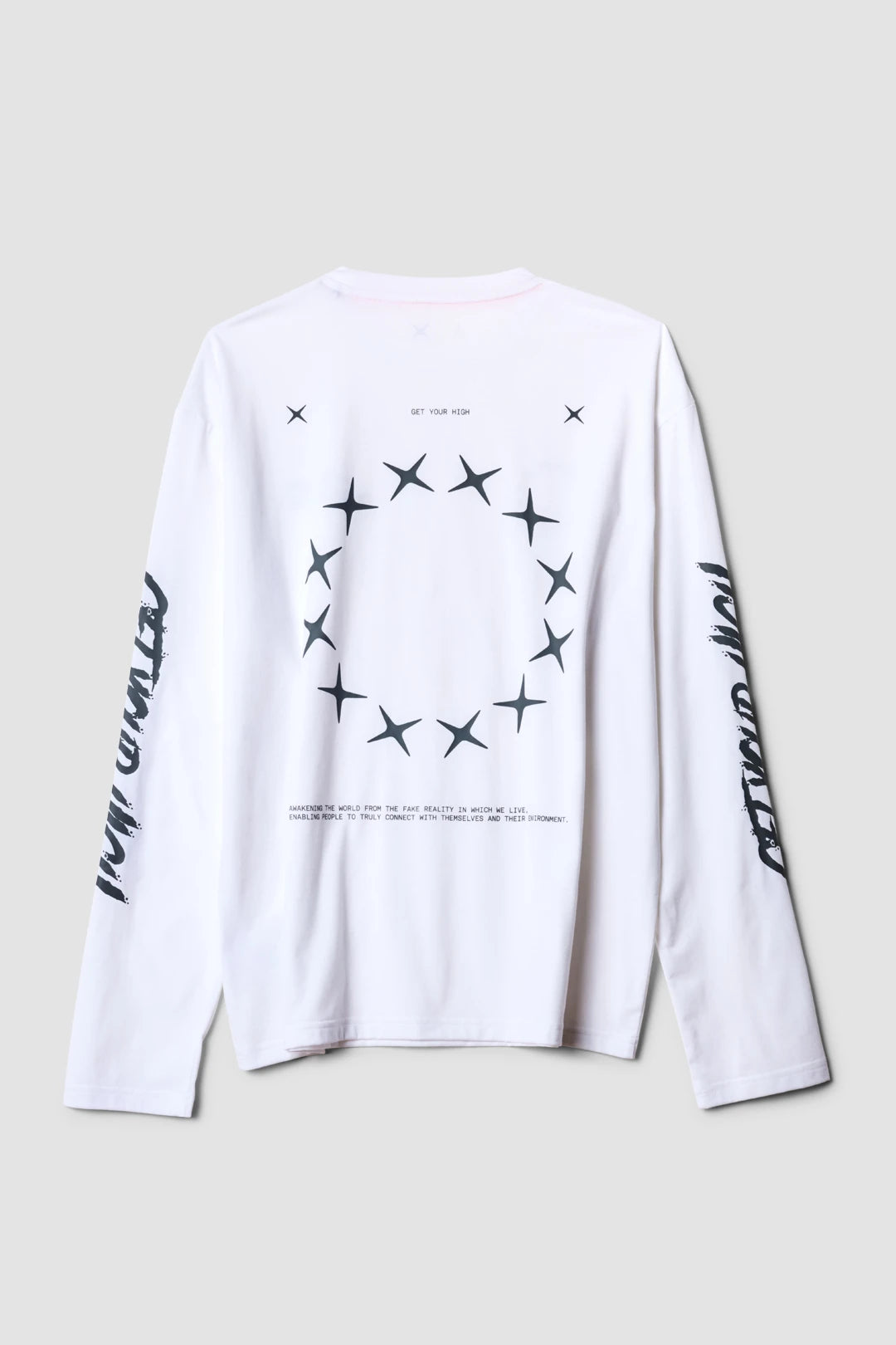 WHITE CLUB LS TEE