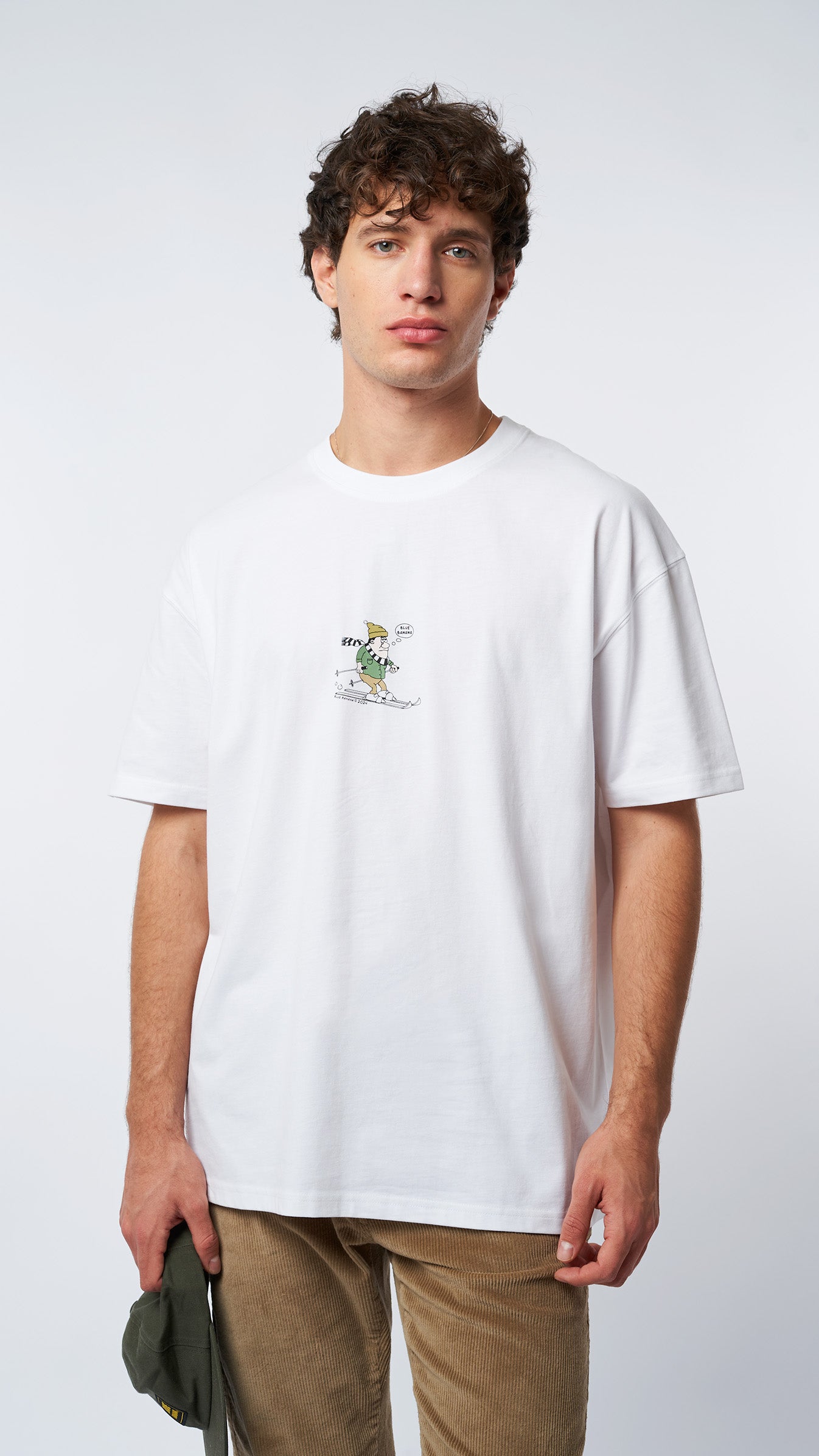 CAMISETA DOWNHILL BLANCA