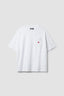 WHITE HEART POCKET TEE
