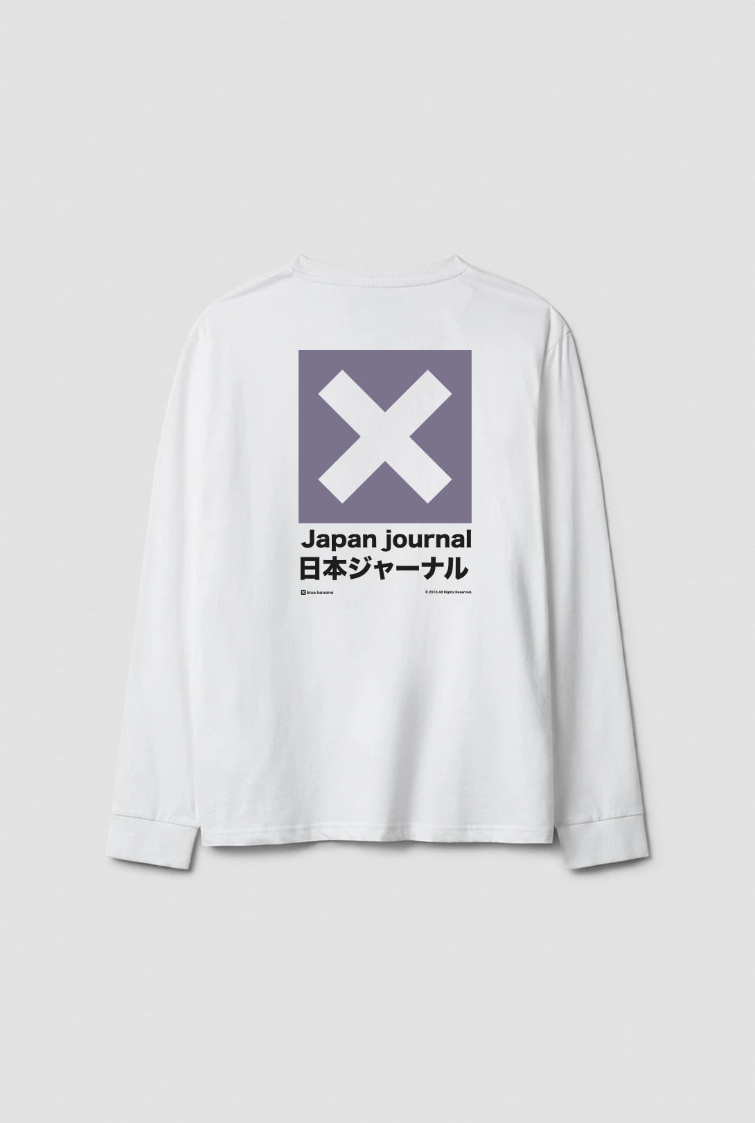 WHITE JOURNAL LS TEE