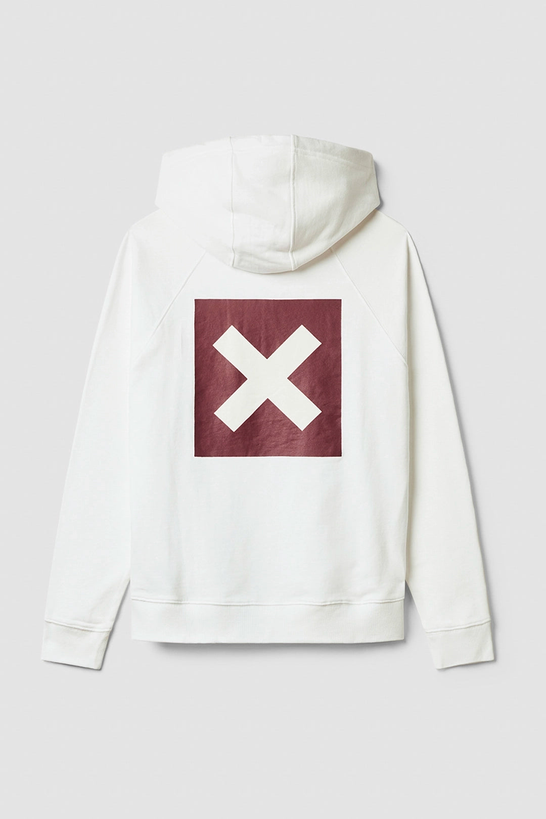 SUDADERA CON CAPUCHA NATURE BLANCA