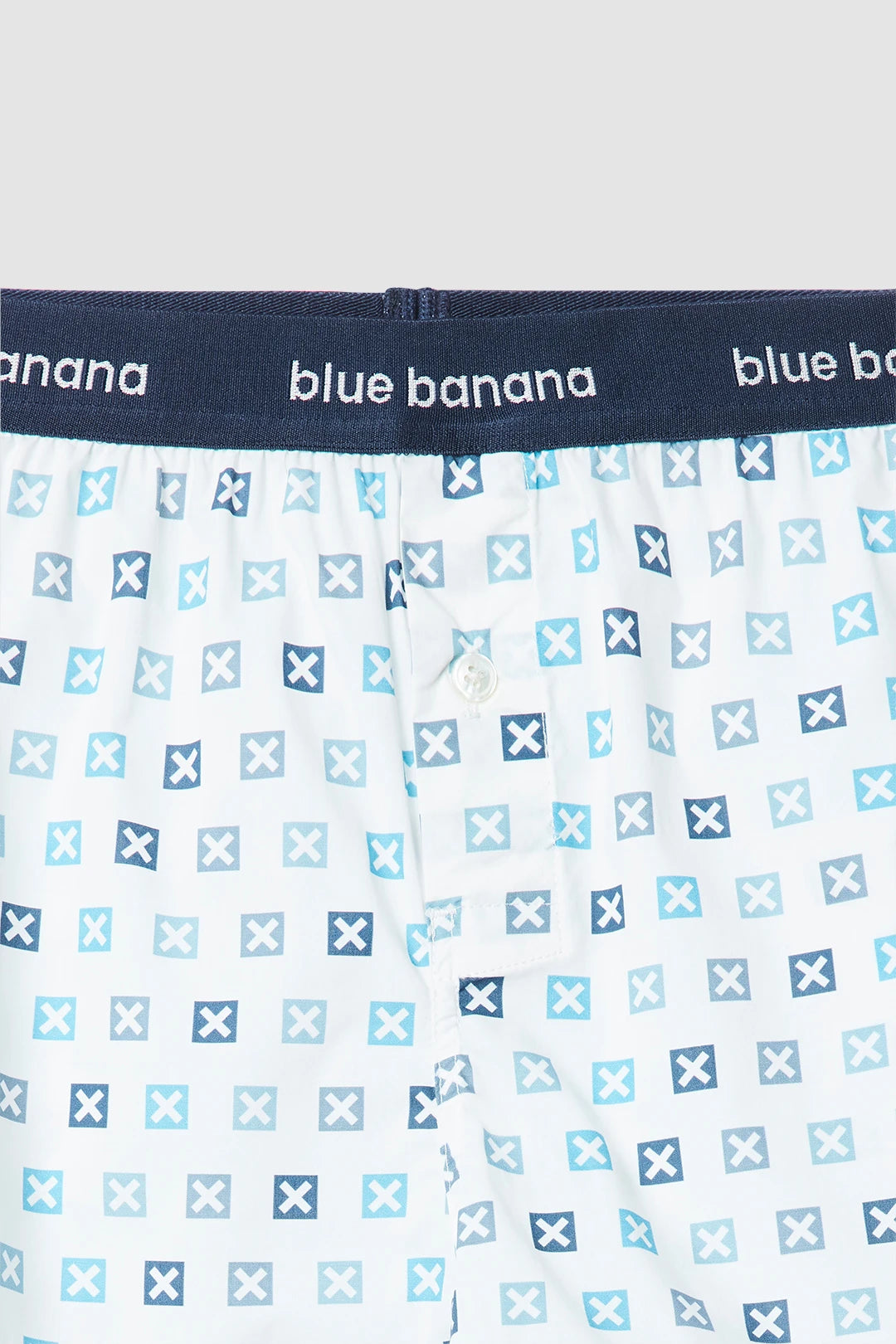 WHITE SQUARE BOXERS