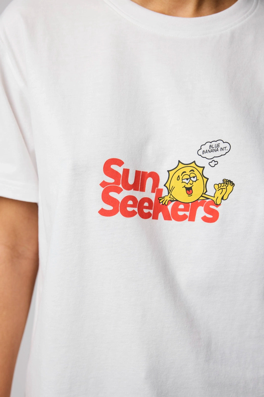 CAMISETA SUN SEEKERS BLANCA