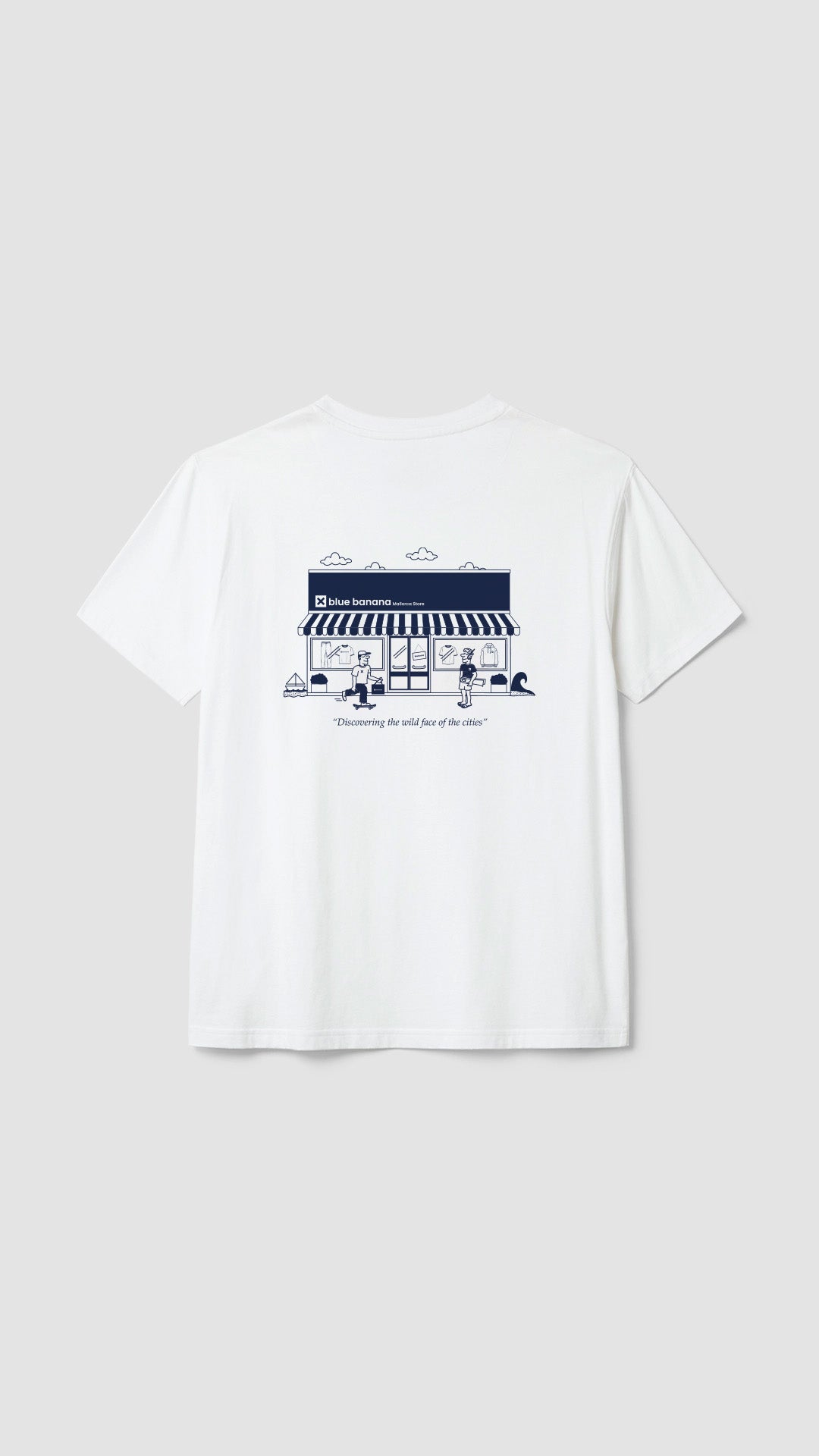 WHITE MALLORCA CITY TEE