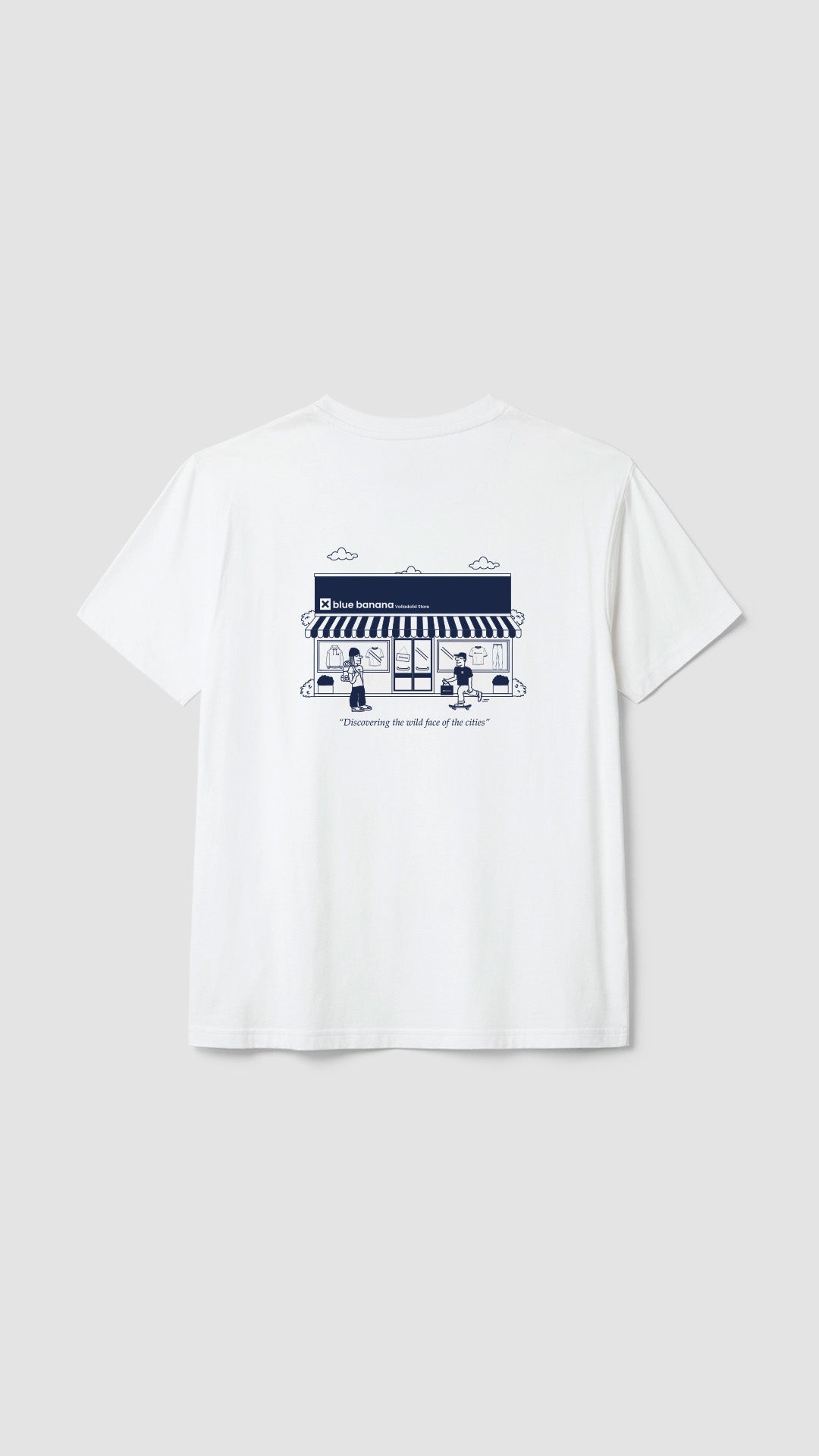WHITE VALLADOLID CITY TEE