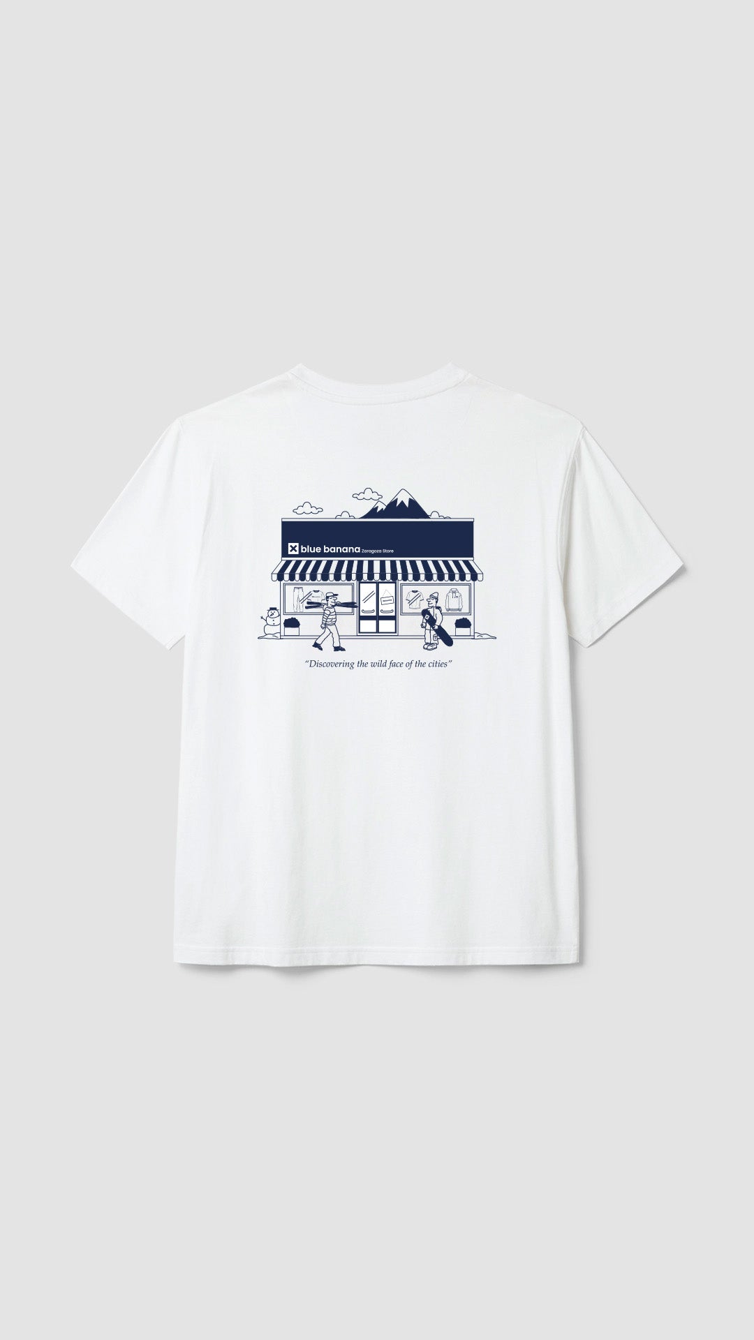 WHITE ZARAGOZA CITY TEE