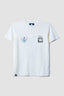 WHITE RED BULL TEE
