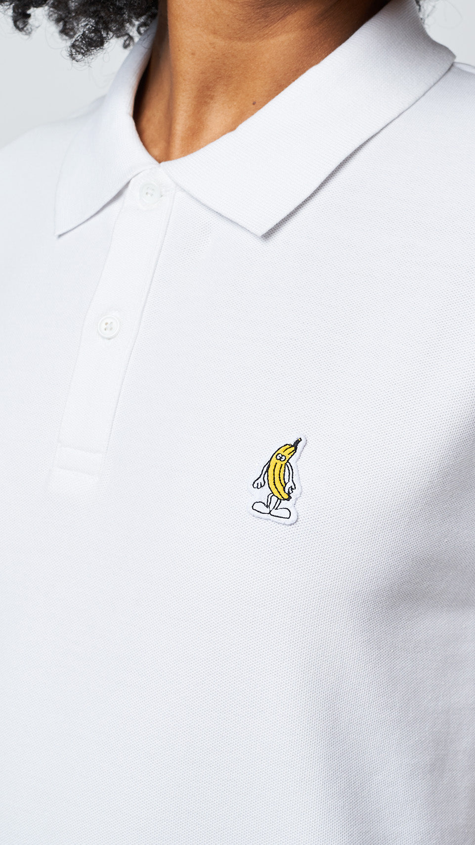 POLO BANANA BLANCO